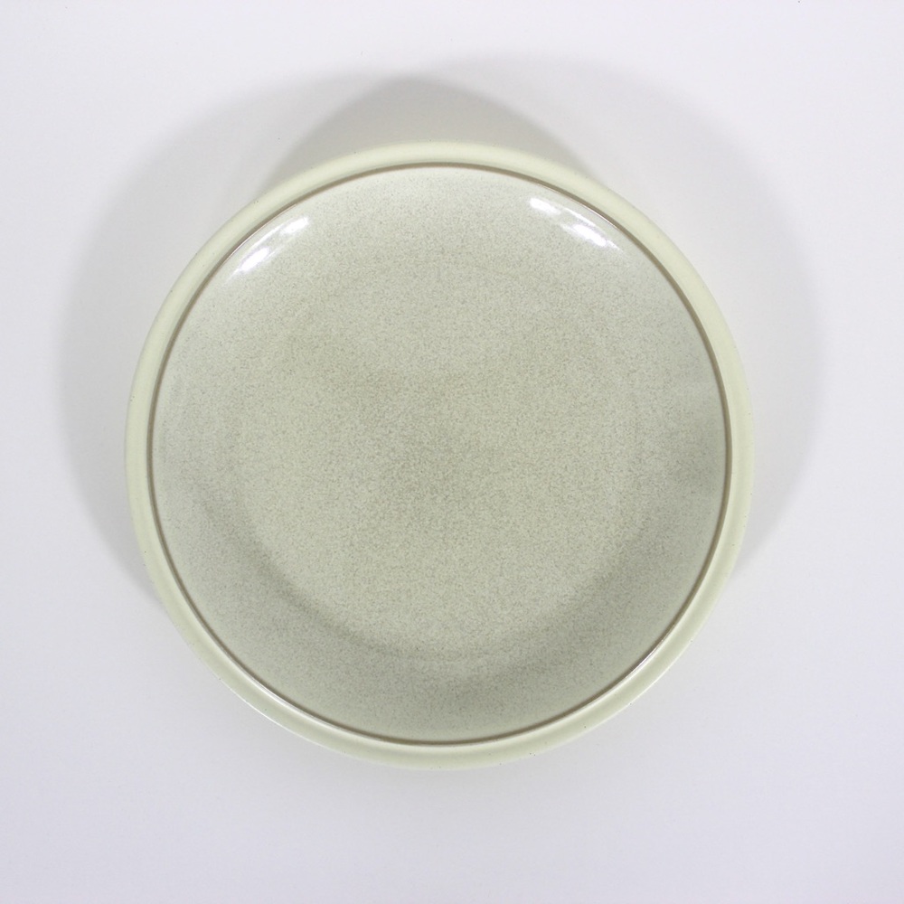 90’s Denby Energy White with White Edge Bread & Butter Plate